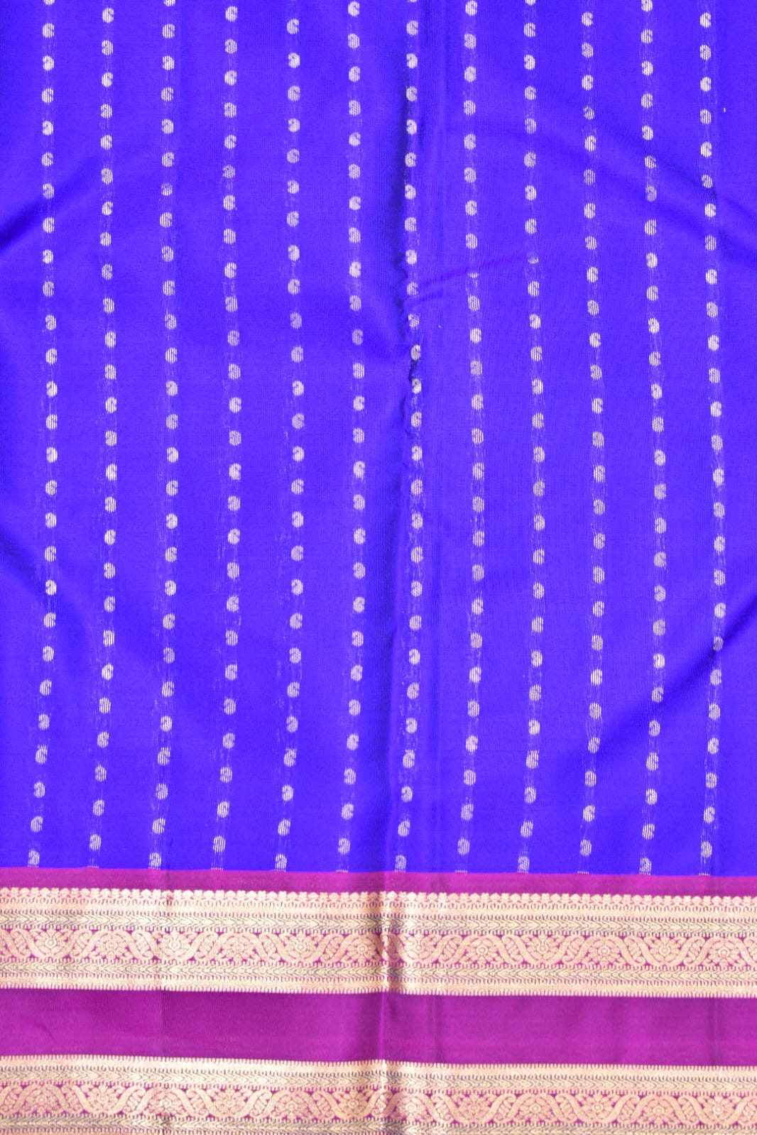 DARK BLUE- PURE KANJEEVARAM ARNI SILK SAREE