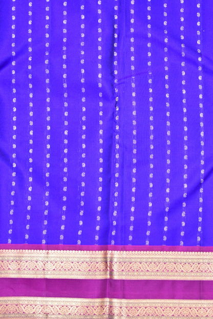 DARK BLUE- PURE KANJEEVARAM ARNI SILK SAREE