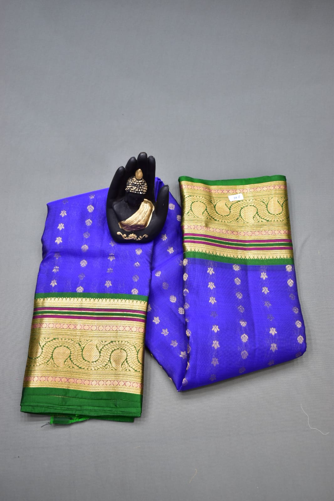 DARK BLUE- PURE KANJEEVARAM ARNI SILK SAREE