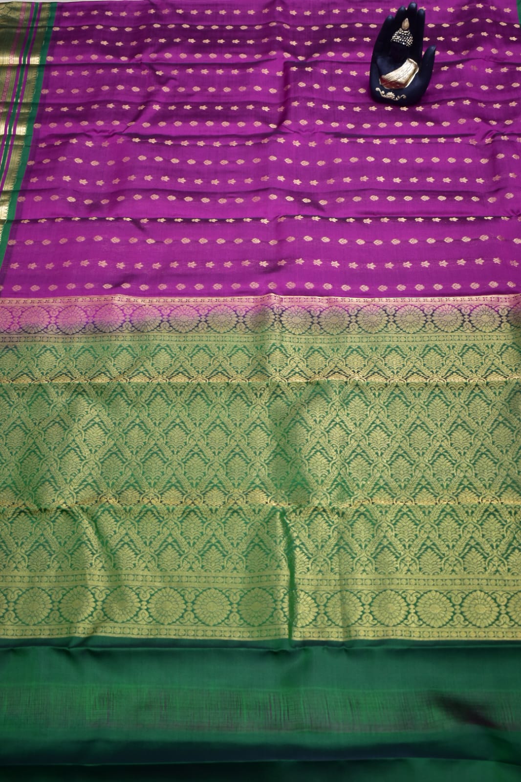 MAGENTA- PURE KANJEEVARAM ARNI SILK SAREE