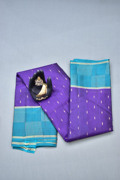 VIOLET- PURE KANJEEVARAM ARNI SILK SAREE
