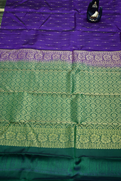 VIOLET- PURE KANJEEVARAM ARNI SILK SAREE