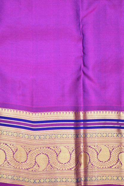 BLUE- PURE KANJEEVARAM ARNI SILK SAREE
