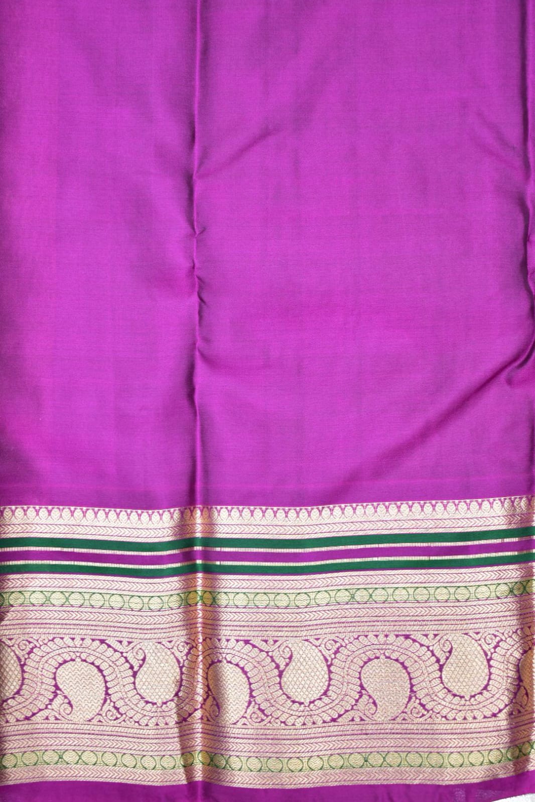 MEHANDI GREEN- PURE KANJEEVARAM ARNI SILK SAREE