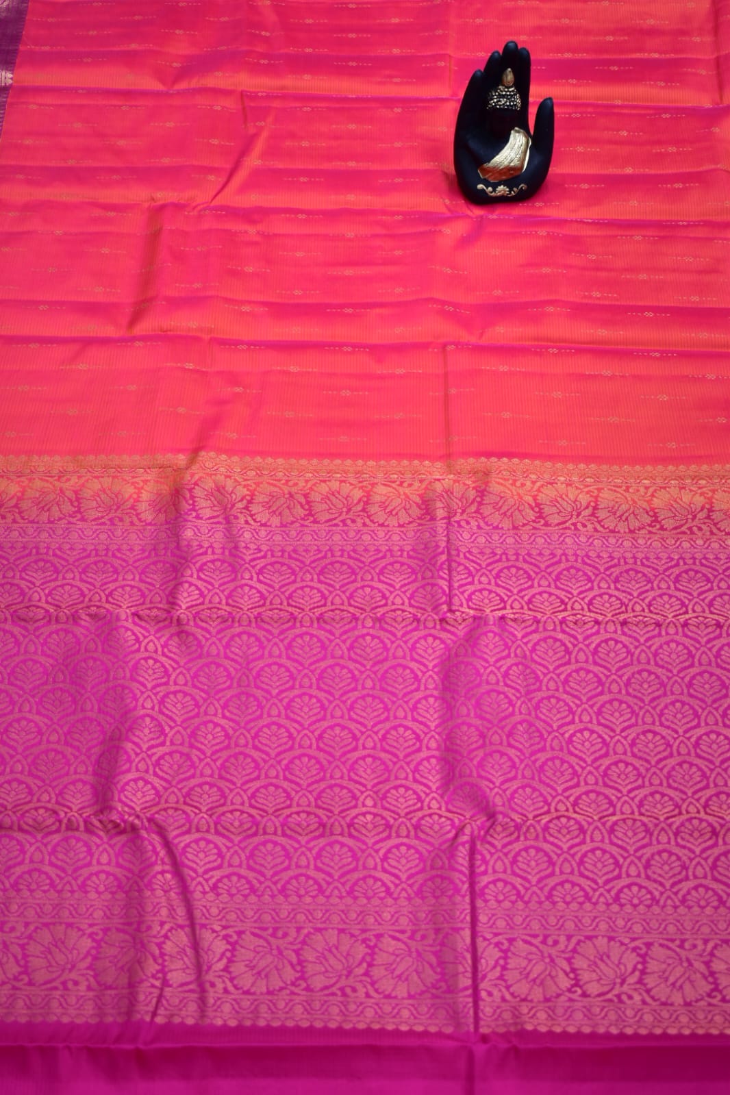 FERRARI RED- PURE KANJEEVARAM ARNI SILK SAREE