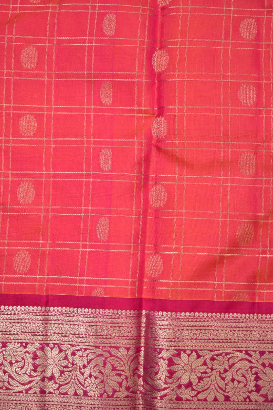 FERRARI RED- PURE KANJEEVARAM ARNI SILK SAREE