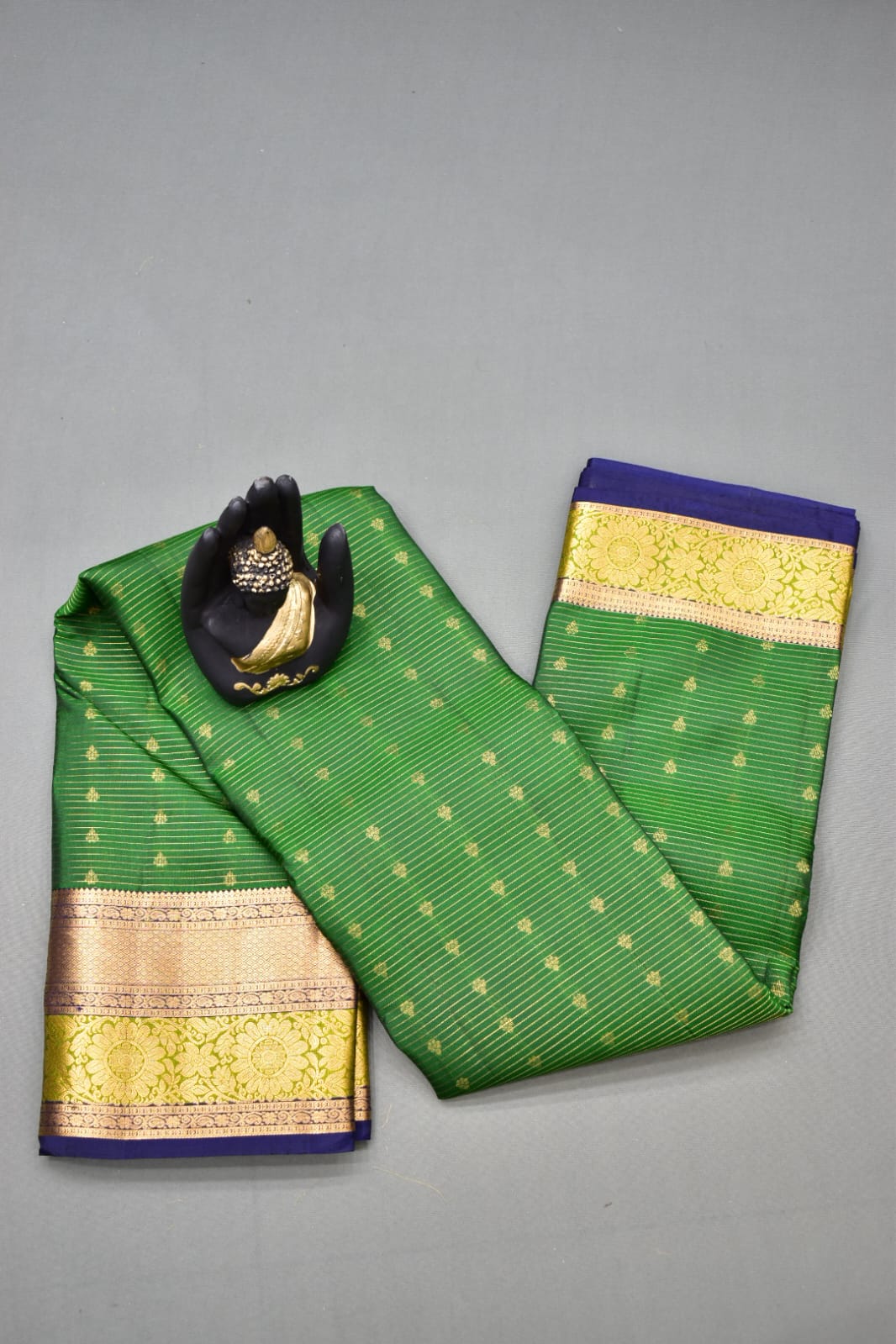 GREEN- PURE KANJEEVARAM ARNI SILK SAREE