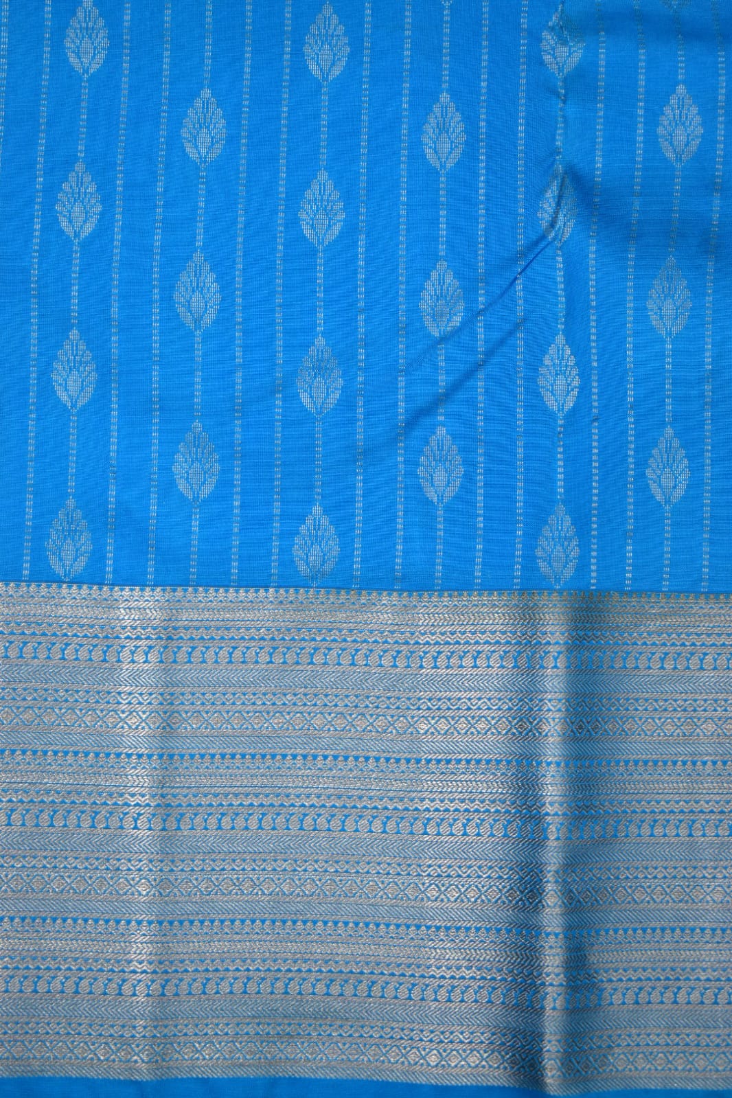 SKY BLUE- PURE KANJEEVARAM ARNI SILK SAREE