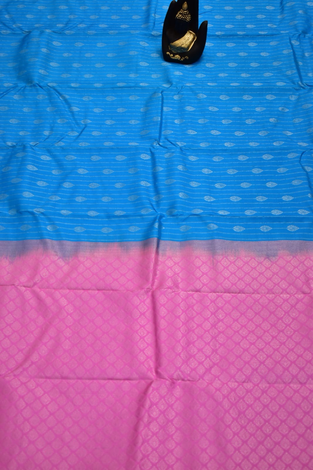 SKY BLUE- PURE KANJEEVARAM ARNI SILK SAREE