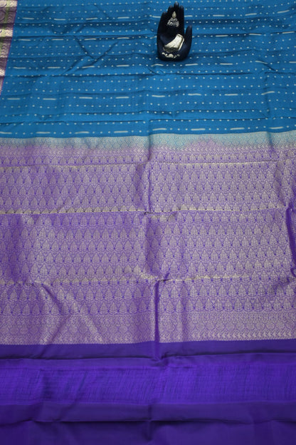 TEAL GREEN- PURE KANJEEVARAM ARNI SILK SAREE