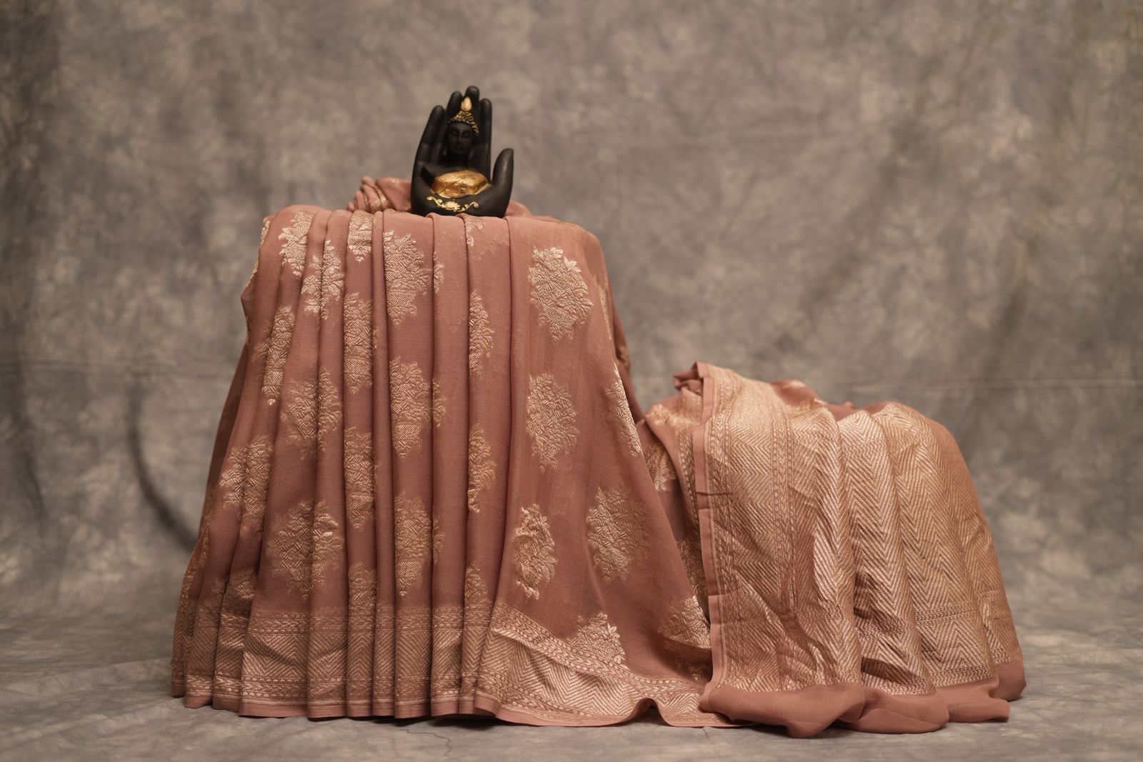 KHADDI GEORGETTE SAREE