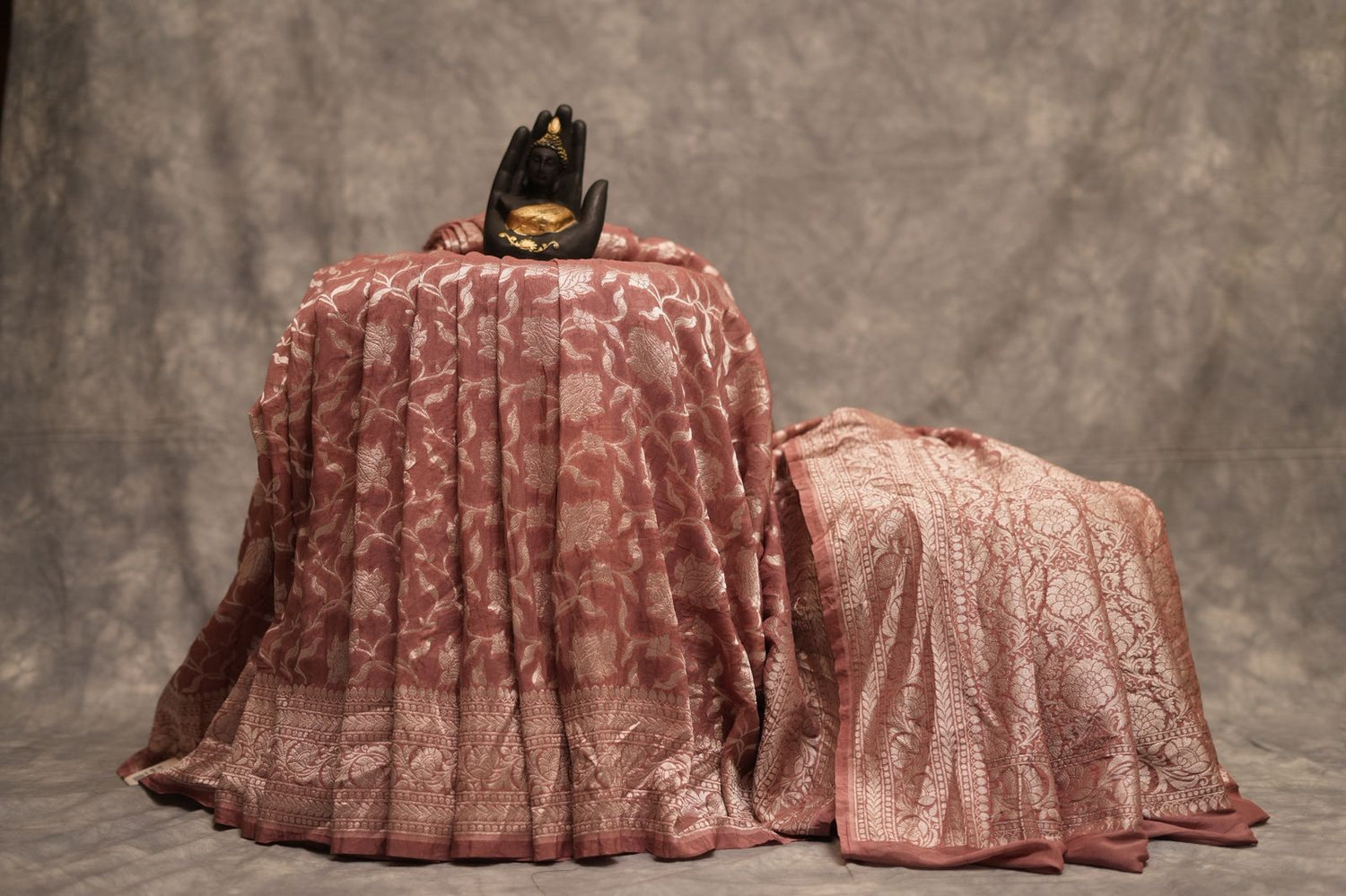 KHADDI GEORGETTE SAREE