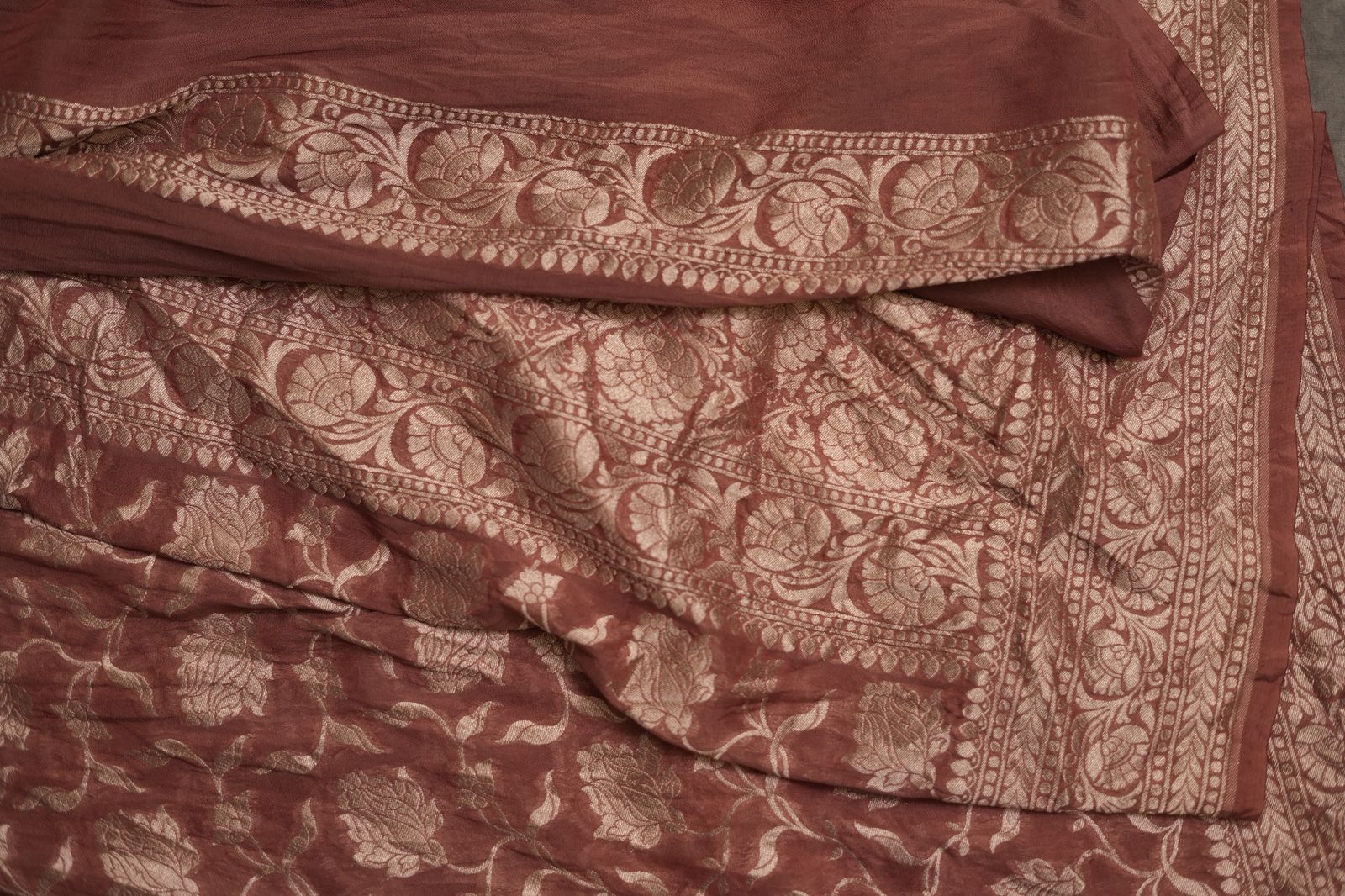 KHADDI GEORGETTE SAREE