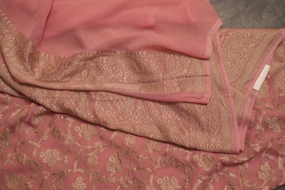 KHADDI GEORGETTE SAREE