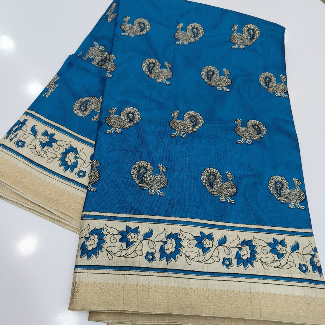 SEMI TUSSAR SAREE