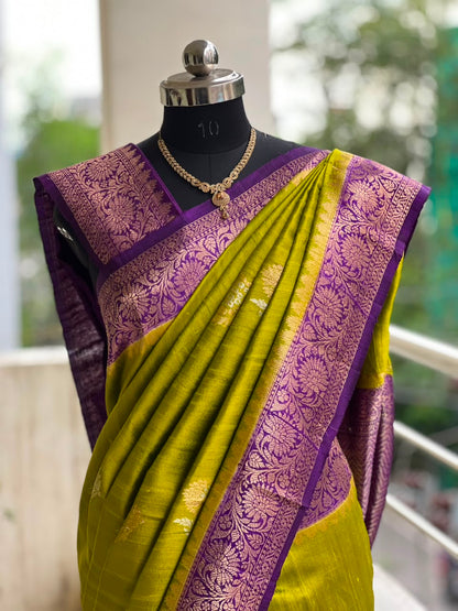 PURE KHADI PATTU SAREE