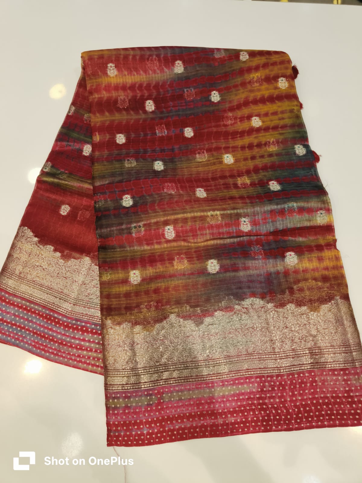 SHIBORI KOTA SAREE