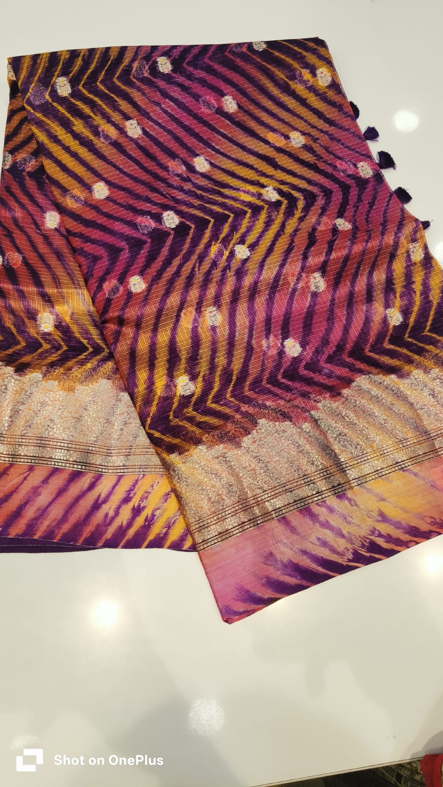 SHIBORI KOTA SAREE