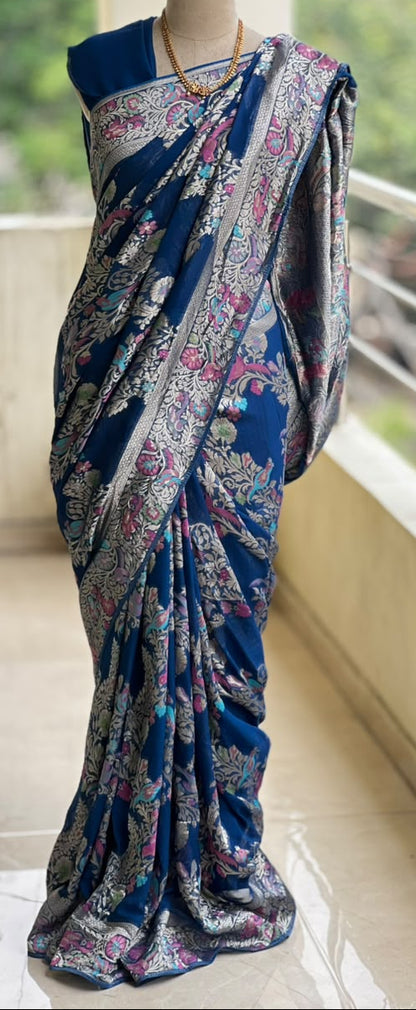KORA GEORGETTE SAREE