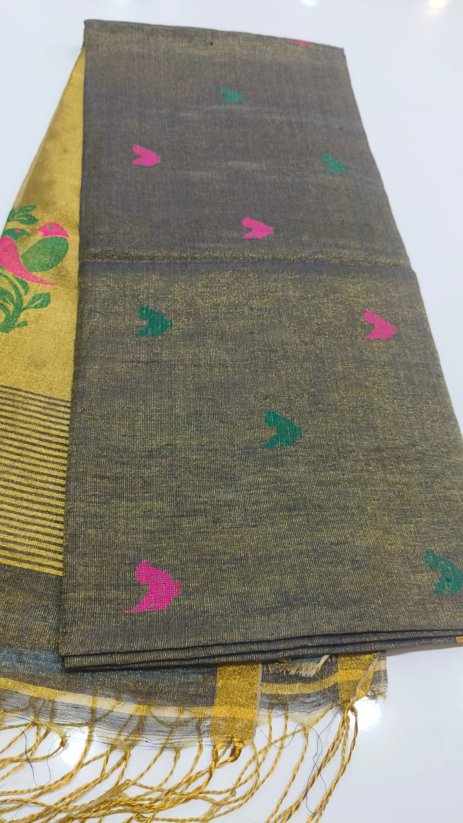 TISSUE JAMDANI SAREE