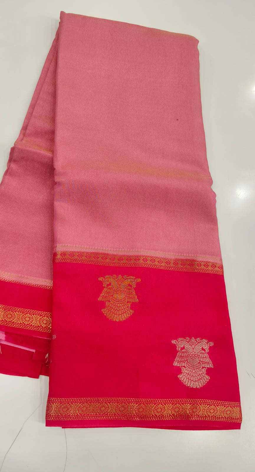 SHIMMER CRAPE SAREE