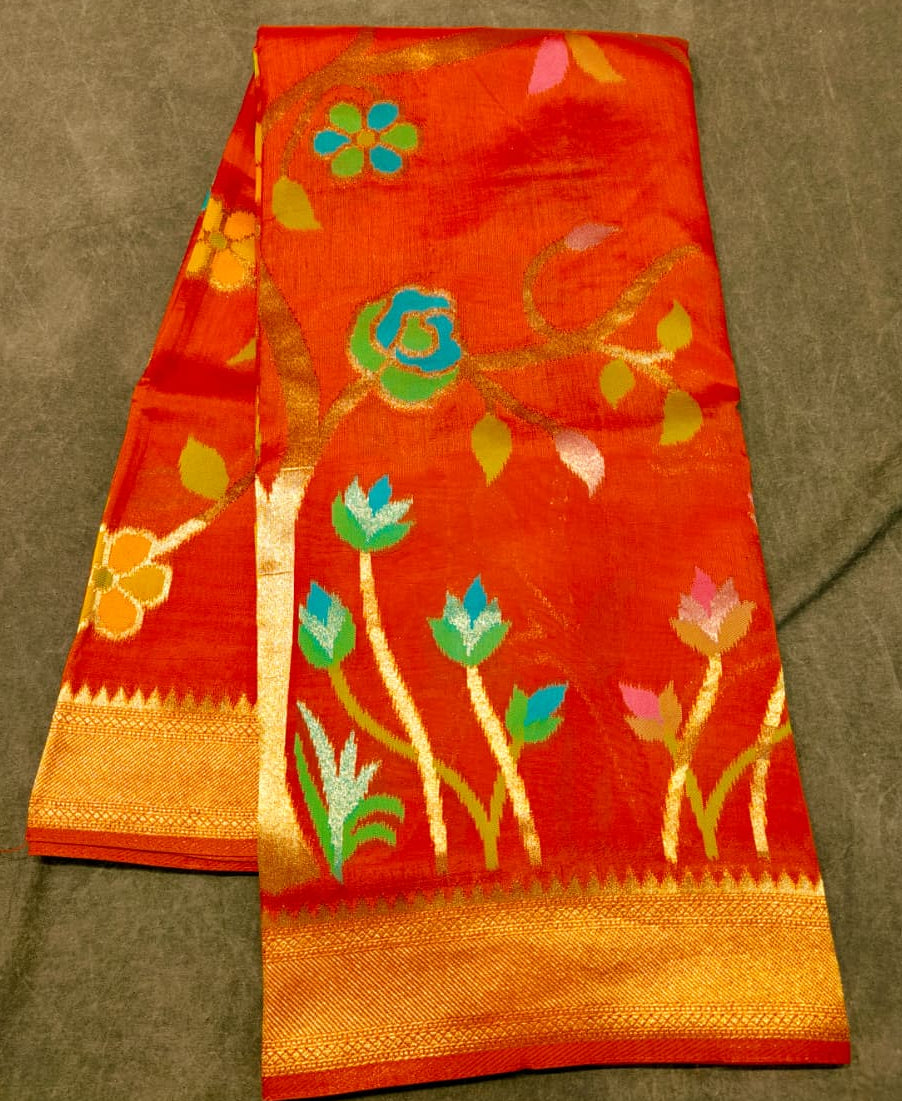 GEORGETTE JAMDANI SAREE