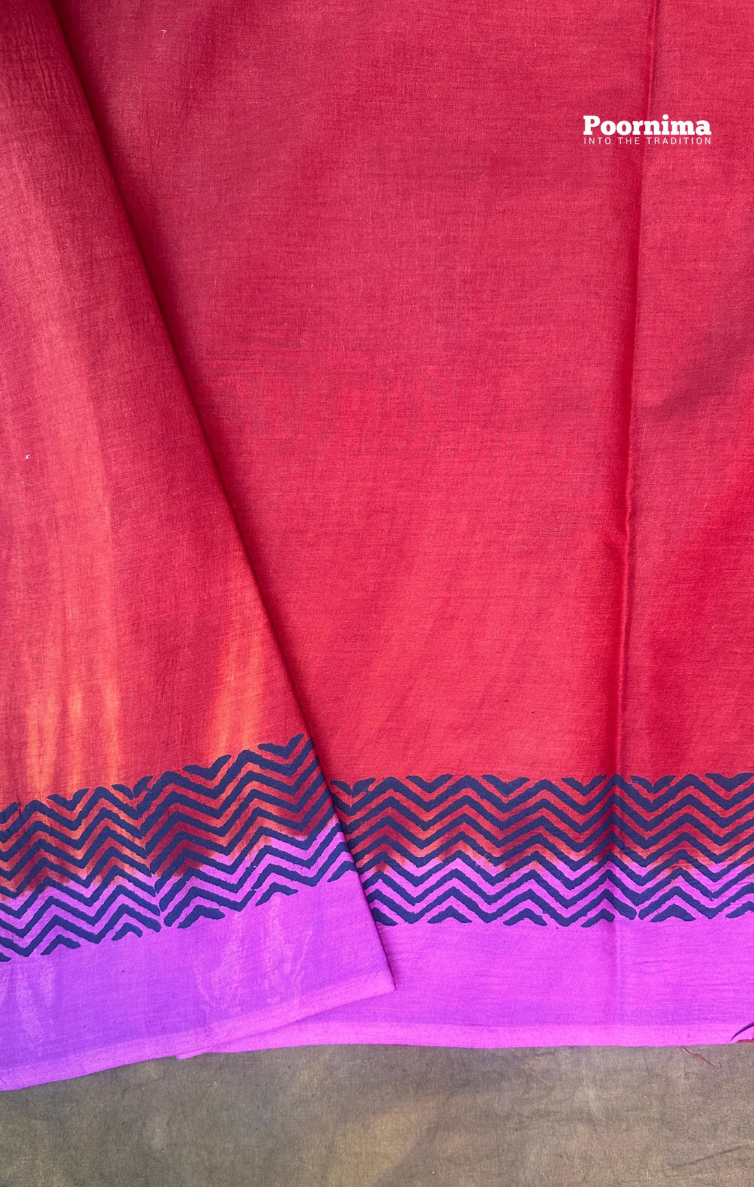 MUNGA KOTA AND LAVENDER PINK WITH MERRON RED BORDER ALL SAREE FLOWERS