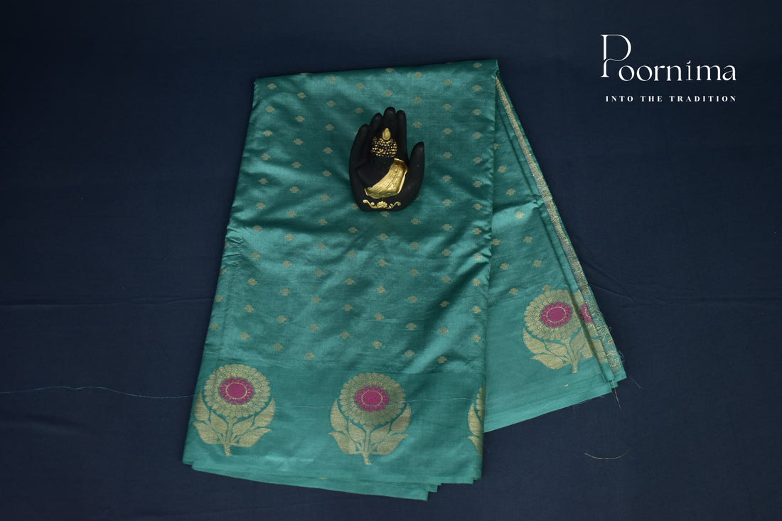 SEMI RAW MANGO SAREE