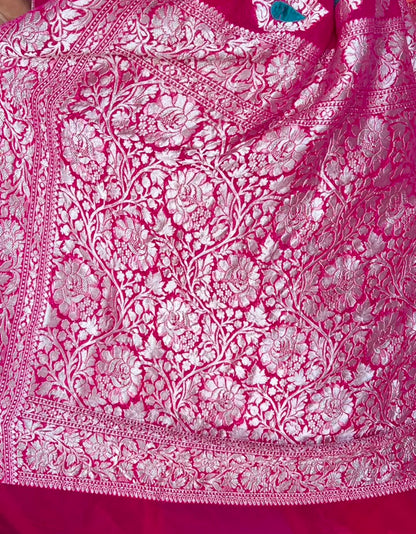 PURE BENARAS GEORGETTE SAREE