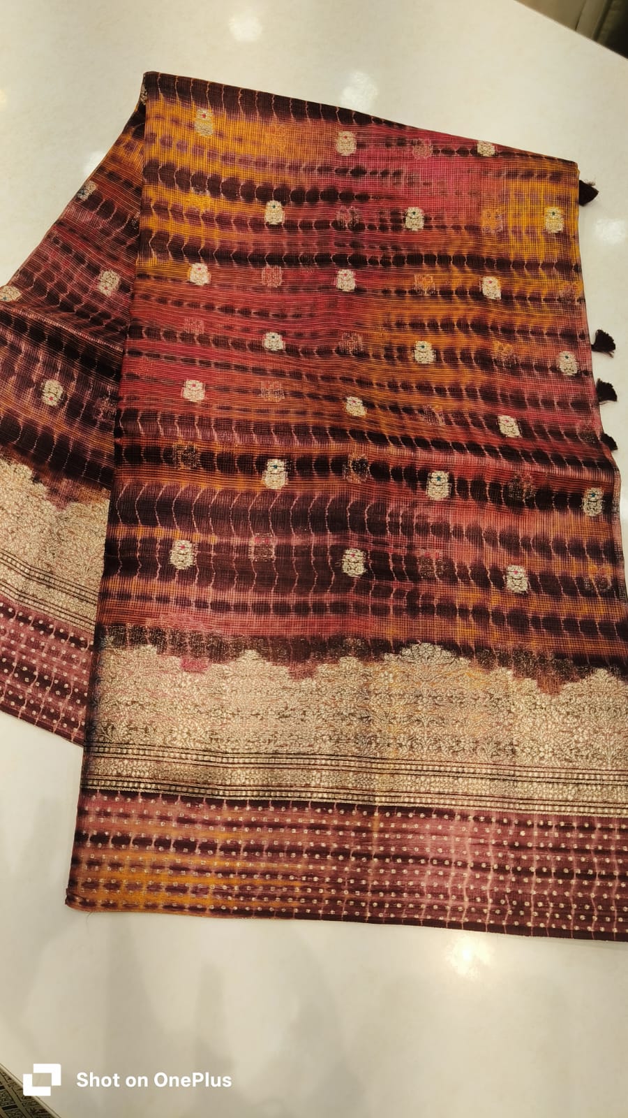 SHIBORI KOTA SAREE