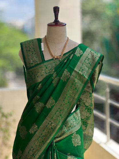DUPIYANA ANTIQUE ZARI SAREE
