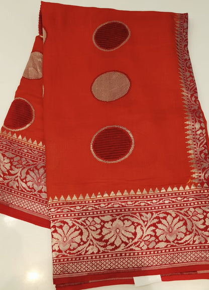 GEORGETET FUSION SAREE