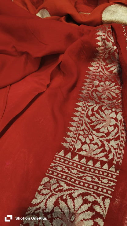 GEORGETET FUSION SAREE