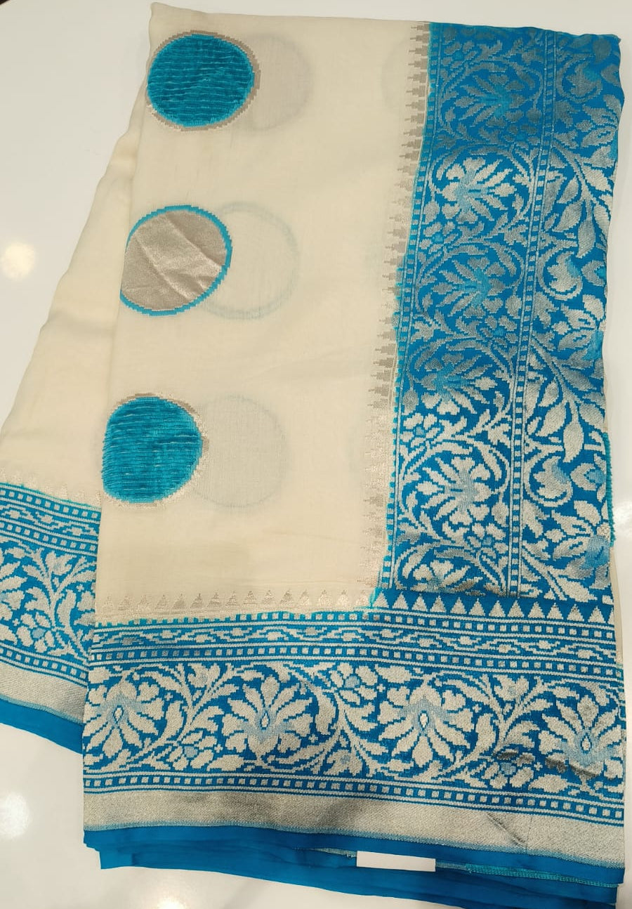 GEORGETET FUSION SAREE