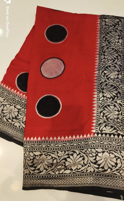 GEORGETET FUSION SAREE