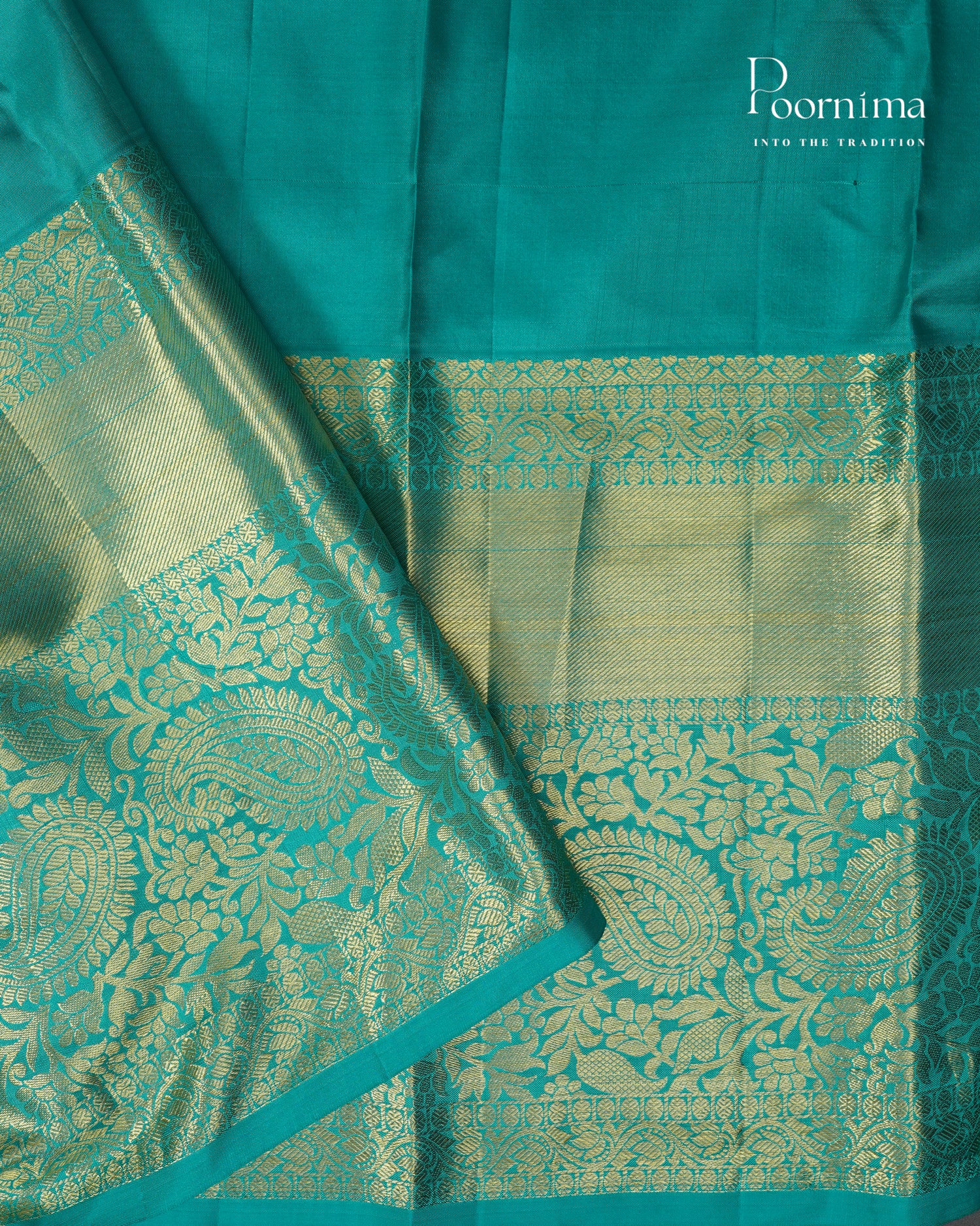 PURE KANJIVARAM SILK SAREE IN Lavender and Sea Green  with Intricate allover Zari Weaving