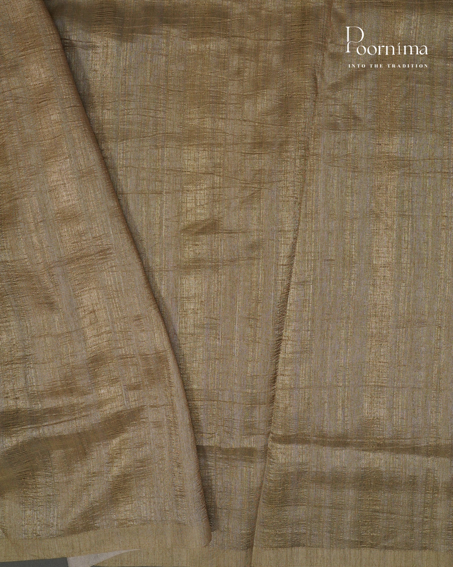 YELLOW - SEMI TUSSAR SAREE WITH ALLOVER DIGITAL PRINTS AND FOIL PRINTS