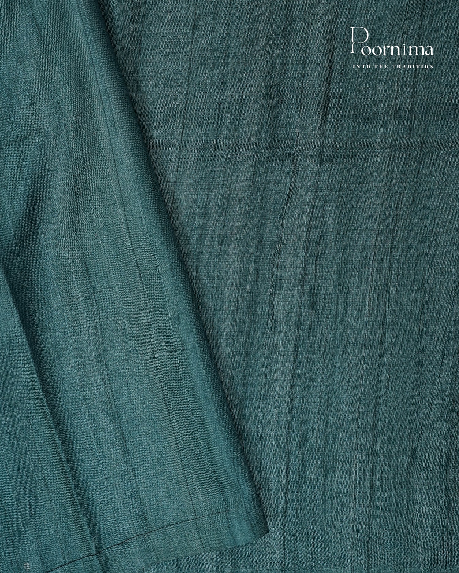 BLUE &amp; WHITE - SEMI BENARASI TUSSAR SAREE WITH ALLOVER PRINTS